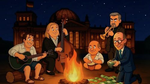 Сатирический клип о бедственном положении экономики Германии стал народным хитом